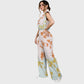 Women's Floral Ombre Printed Scrub Set SF91214