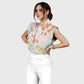 Women's Floral Ombre Printed Scrub Set SF91214