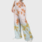 Women's Floral Ombre Printed Scrub Set SF91214