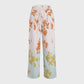 Women's Floral Ombre Printed Scrub Set SF91214