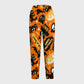Women's Open Collar Halloween Printed Scrub Set SH9257