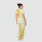 Women's Relaxed Fit Vintage Art Printed Scrub Jumpsuit CJ10274