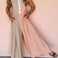 Rowangirl Color Block Striped Sleeveless Loose Jumpsuit