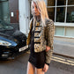 Romy Snow Leopard Jacket