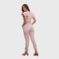 Women's Two Pockets Scrub Pants with Leg Elastics
