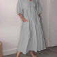 Women's Casual V Neck Dress