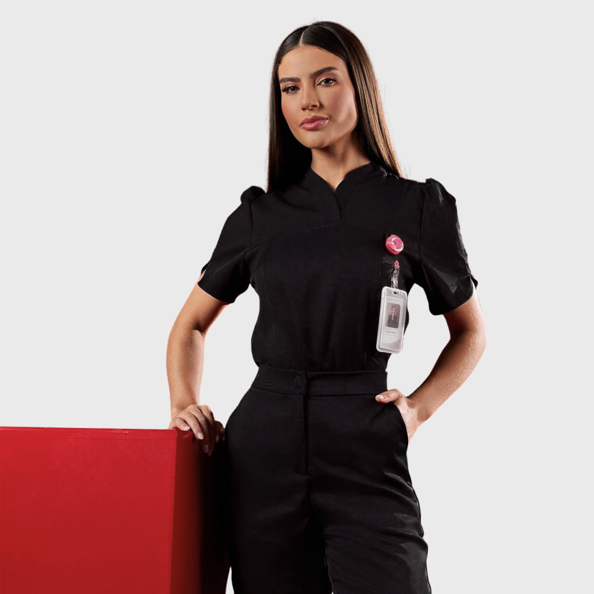 Lena Scrub Top