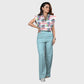 Women's  Printed Scrub Set ST6245