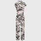 Women's Wide Leg Zebra Print Scrub Jumpsuit