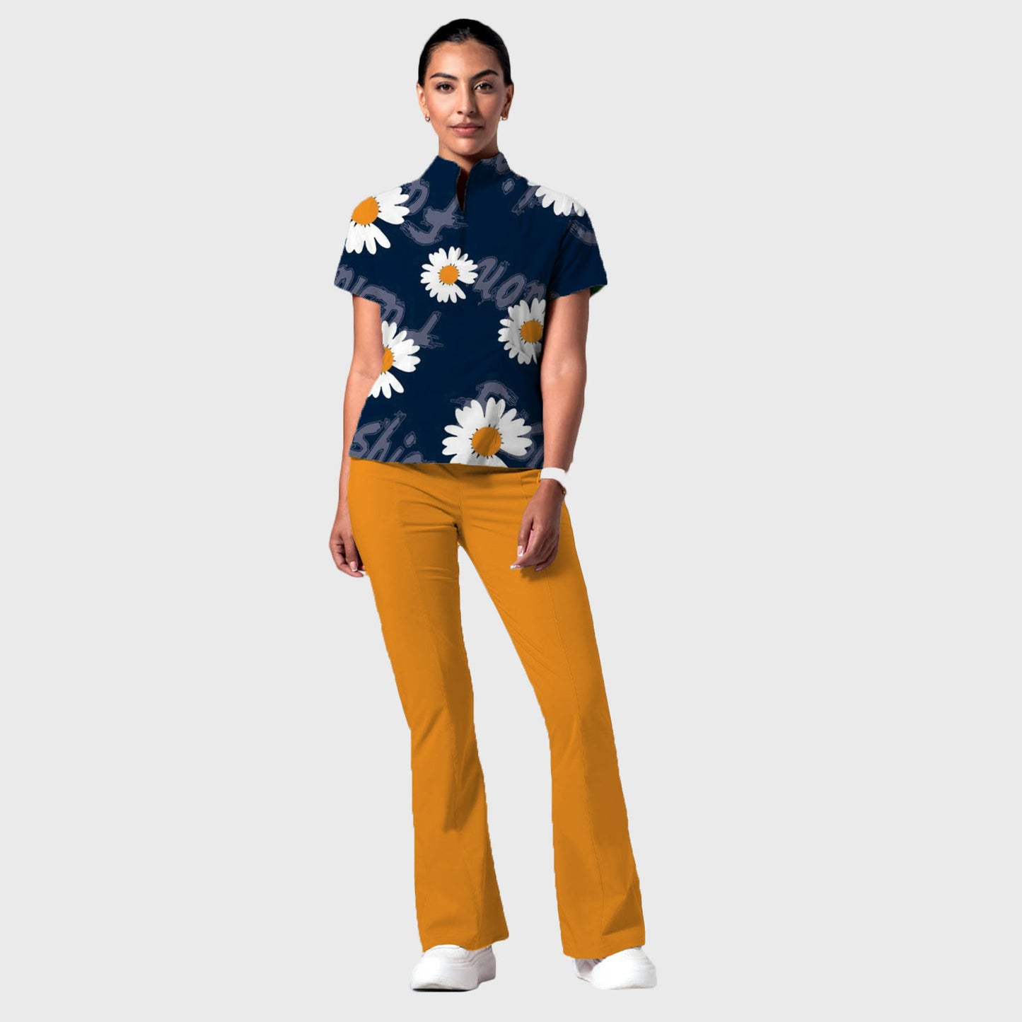 Women's Printed Scrub Set YHSC1
