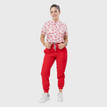 Women's Flame Blossom Printed Scrub Set NST17