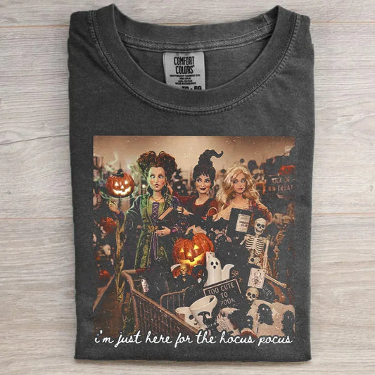Funny Doll I'm Just Here For The Hocus Pocus T-shirt