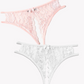 Lace Panties Floral Lace Briefs with Bow