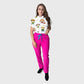 Women's Floral Printed Scrub Set CPJO2