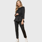 Women's Fashion Scrub Pants With Elastic Waistband
