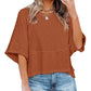 Limited time sale🔥Women's Summer Casual Crewneck Batwing Half Sleeve Tee
