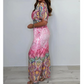 🌷 Summer Hot Sale 49% Off - Bohemian Print Wide Leg Jumpsuit