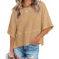 Limited time sale🔥Women's Summer Casual Crewneck Batwing Half Sleeve Tee