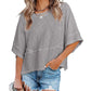 Limited time sale🔥Women's Summer Casual Crewneck Batwing Half Sleeve Tee