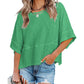 Limited time sale🔥Women's Summer Casual Crewneck Batwing Half Sleeve Tee