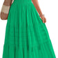 Limited time sale🔥Women's Lightweight Short Sleeve V Neck Elastic Waist Dresses