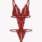 Lace Bodysuit Deep V Teddy