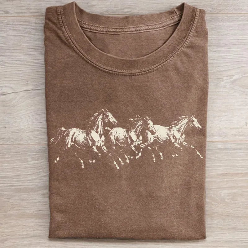 Wild Horses Running T-shirt