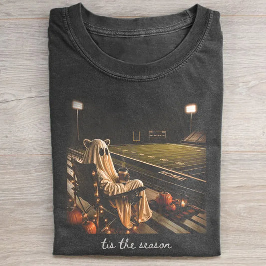 Tis the Season Football Raccoon T-shirt