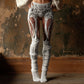 Halloween Muscle Anatomy Art Women's Knit Leggings