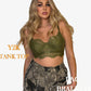 Lace Bustier Corset V Neck Cami Top