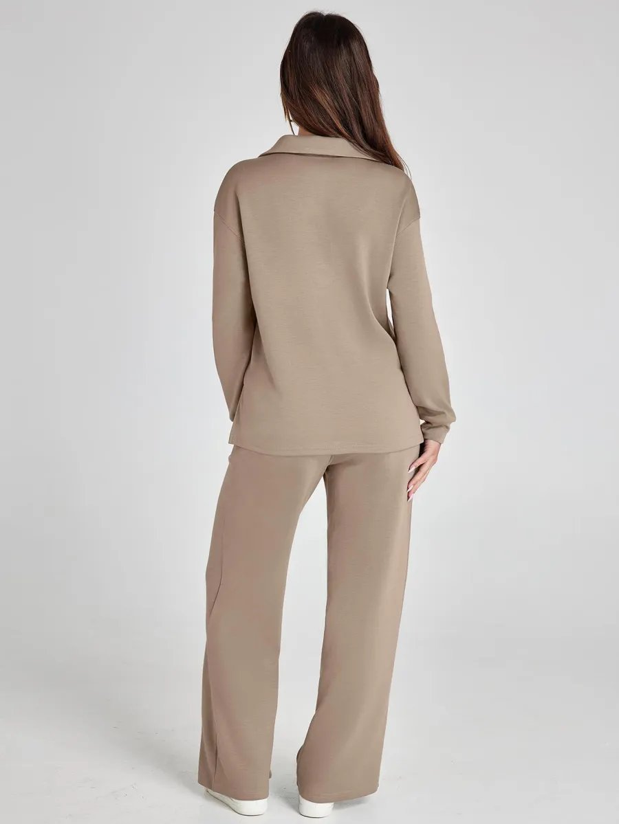 💥 Women's 2 Piece Sets Outfits Casual Long Sleeve Sweatsuits Sets