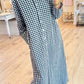 Seersucker Gingham Maxi Dress