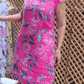 Women'S Slim Fit Casual Printed Pocket Dress
