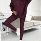 Hooded Casual and Comfortable Sweatshirt Suit