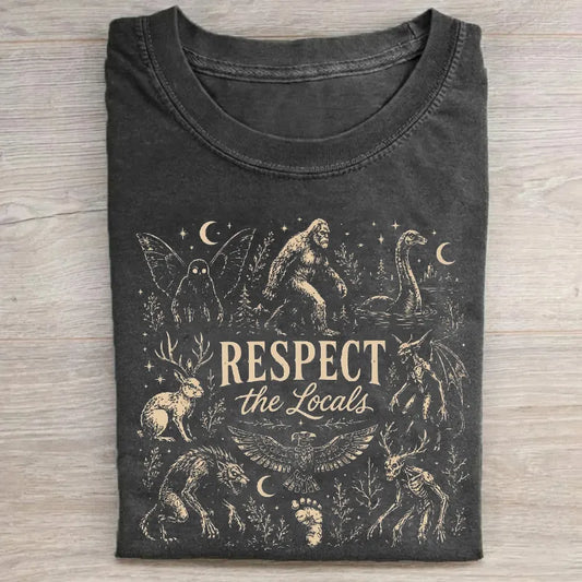 Respect The Locals Cryptid T-shirt