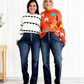 Mid Rise Button Fly Bootcut Jeans (Buy 2 Free Shipping)