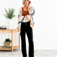 Mid Rise Button Fly Bootcut Jeans (Buy 2 Free Shipping)