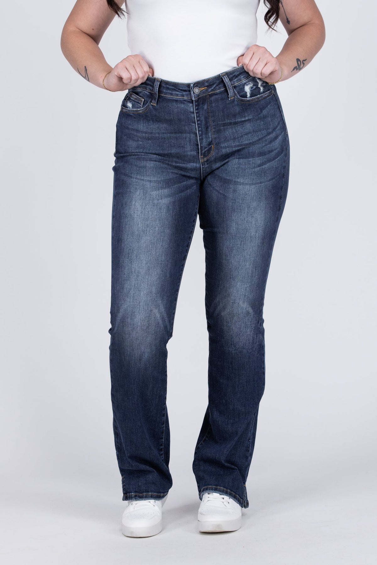 *Three Length* One For You, Me, And Her High-Rise Slim Fit Bootcut Denim(BUY 2 FREE SHIPPING)