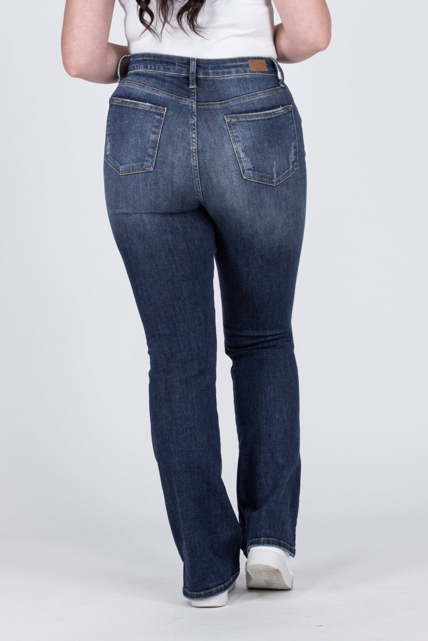 *Three Length* One For You, Me, And Her High-Rise Slim Fit Bootcut Denim(BUY 2 FREE SHIPPING)