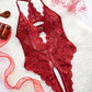 Women's Sexy Lace Bodysuit Pajamas