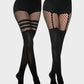 Mock Thigh High Stockings For Women Sexy Fishnet Tights Suspender Pantyhose