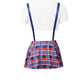 Sexy Fun Schoolgirl Role Play 4 Piece Lingerie Set