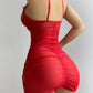 Sexy Mesh See-Through Flower Embroidery Slim Hip Nightdress