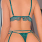 Sexy Lace Bra and Thong Garter Pajama Set