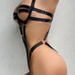 Sexy Hollow Adjustable Wide Strap Bodysuit
