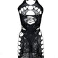 Sexy Halterneck Hot Diamond Hollow See-Through Backless Nightdress
