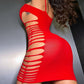 Sexy Side Hollow High Elastic Sling Hip Nightdress