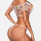 Sexy See-Through Mesh One Shoulder Strap Bra and Panty Pajama Set