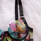 Colorful Flower Embroidery Sexy Lace Underwire Gathered Mesh Bodysuit