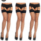3-Pack Sexy Diamond Lace Stockings